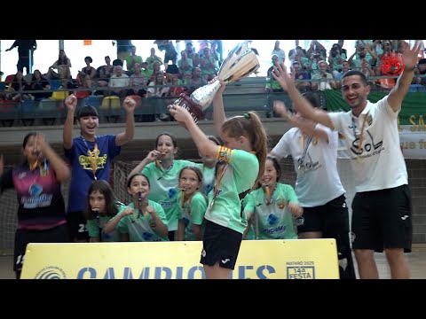 Resum Final Copa Catalunya Benjamí femení FS 25: FS Olesa 5 - 0 Sant Joan Despí CFS Riba Mecanizados