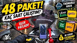 KURYELİK VE SOKAKLAR BÖLÜM 3 | 48 PAKETİ KAÇ SAATTE ATTIM? 💰 NE KADAR KAZANDIM? 