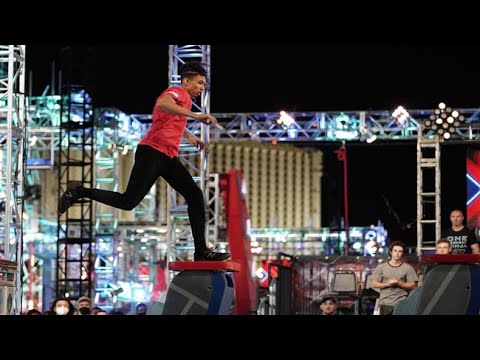 Isiah Thomas Takes to the Sky's at the American Ninja Warrior 13 Stage 1