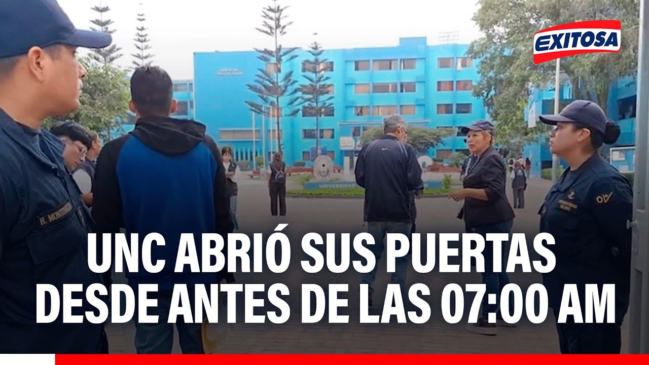 🔴🔵 Jornada electoral en Universidad Nacional del Callao inició desde antes de las siete de la mañana