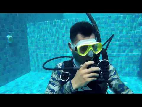 Skill Practice - PADI Divemaster course 14 Apr 2017 HD 1080p