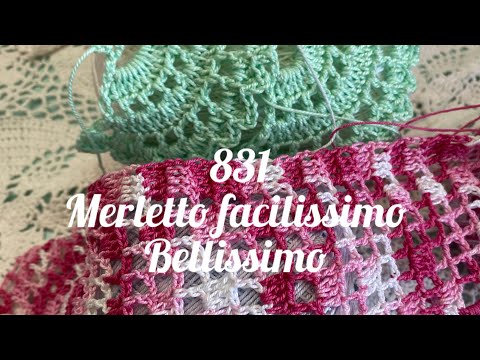 Merletto semplice e bellissimo