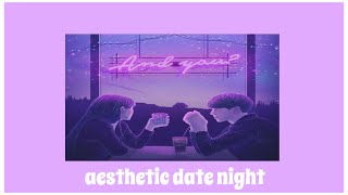 GRWM + aesthetic date night (using gifs)