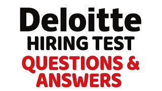 How to Pass Deloitte Job IQ & Aptitude Test