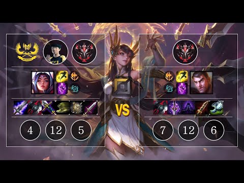 GAM Kiaya Irelia vs Jayce Top - KR GrandMaster Patch 10.10