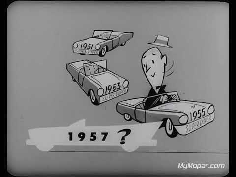 1957 Chrysler Imperial vs Cadillac 62 Dealer Promo Film