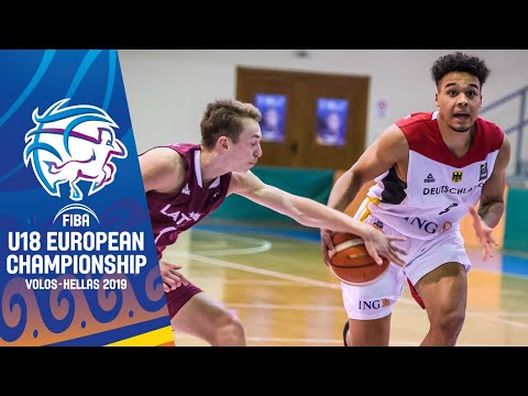 Germany v Latvia - Full Game - FIBA U18 European Championship 2019