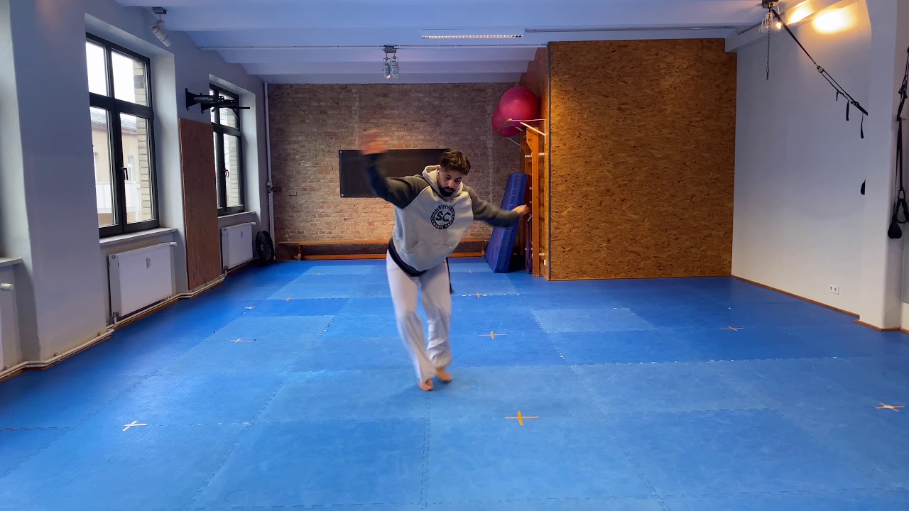 CAPOEIRA TUTORIAL GINGA Basic  Movimentos!!! (German)