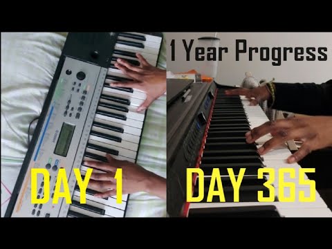 1 Year of Piano Progress | Self Taught Adult Beginner | No Simply Piano