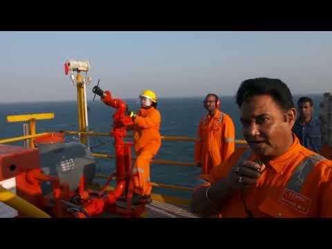 ONGC's B193 Platform   A state of the art platform