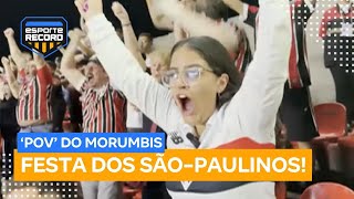 Reacts da galera: a emoção do Morumbis na vitória do São Paulo sobre o Santos