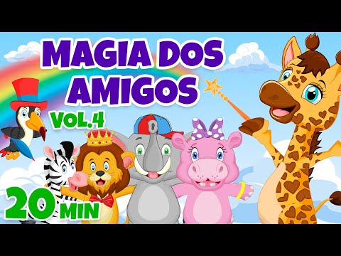 Magia dos Amigos Vol. 4 - Giramille 20 min | Desenho Animado Musical