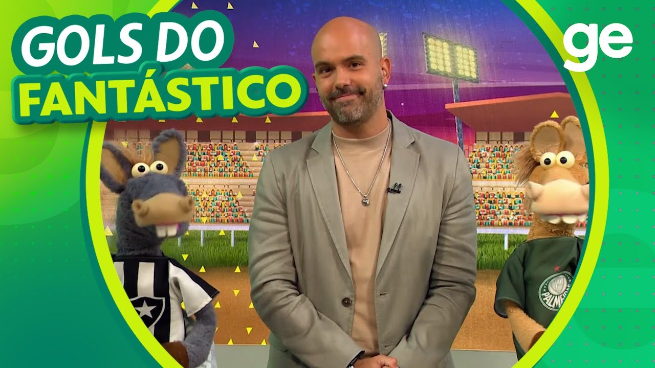 GOLS DO FANTÁSTICO🐴⚽ QUEM LEVA O BRASILEIRÃO🏆? BOTAFOGO OU PALMEIRAS? | ge.globo
