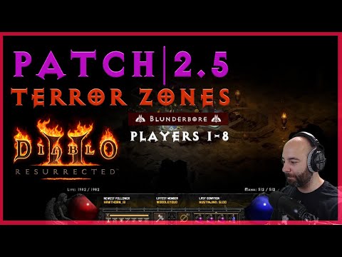 Diablo 2:Ressurected Patch 2.5 - TERROR ZONES