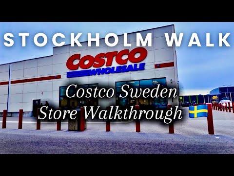 Costco Sweden Walk 🇸🇪 | Inside Costco Täby (Near Stockholm) • 4K Store Tour