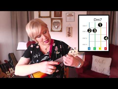 Playing the Dm, Dm6 and Dm7 chords