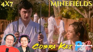 Cobra Kai 4x7 Couples Reaction! Minefields
