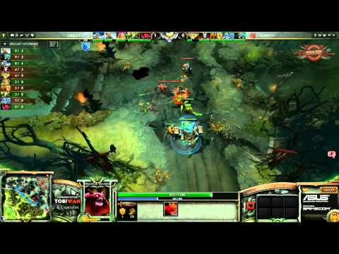 Quantic Gaming vs Team Liquid Game 3  Dreamhack Summer 2013 DOTA 2  Quarter Final TobiWan