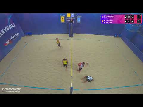 19:15 Y.Bohdashkin / Y.Yevdokymov - A.Matvieiev / V.Antoniuk | Winners Beach Volleyball