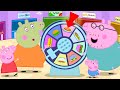 Mummy Pig Is SICK From Evie S Food Cravings Peppa George Spin The Lunch Wheel Tales Full Episodes