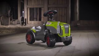 Paspiriama mašina traktorius vaikams nuo 1,5 iki 4 metų | rollyMinitrac CLAAS Xerion | Rolly Toys