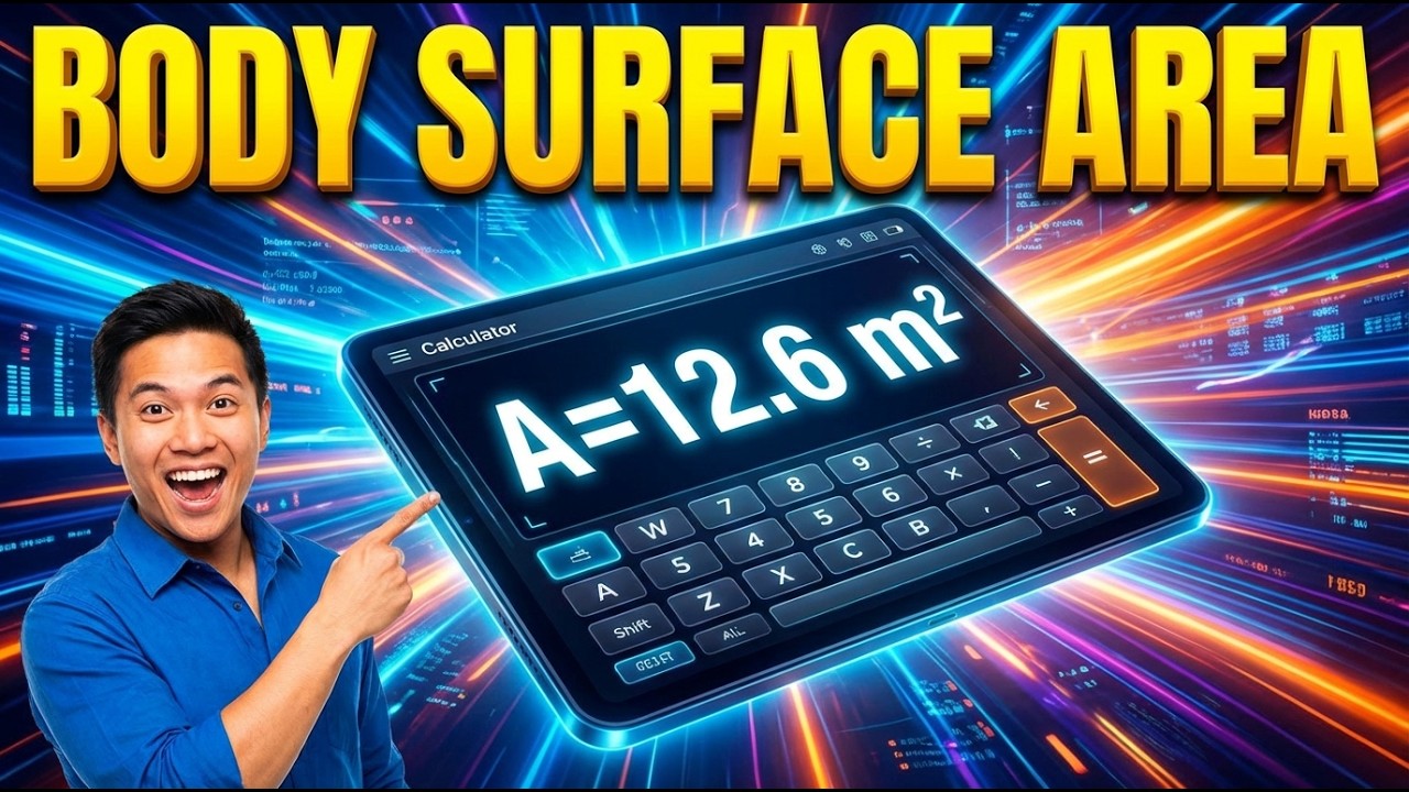 Body Surface Area Interactive Calculator