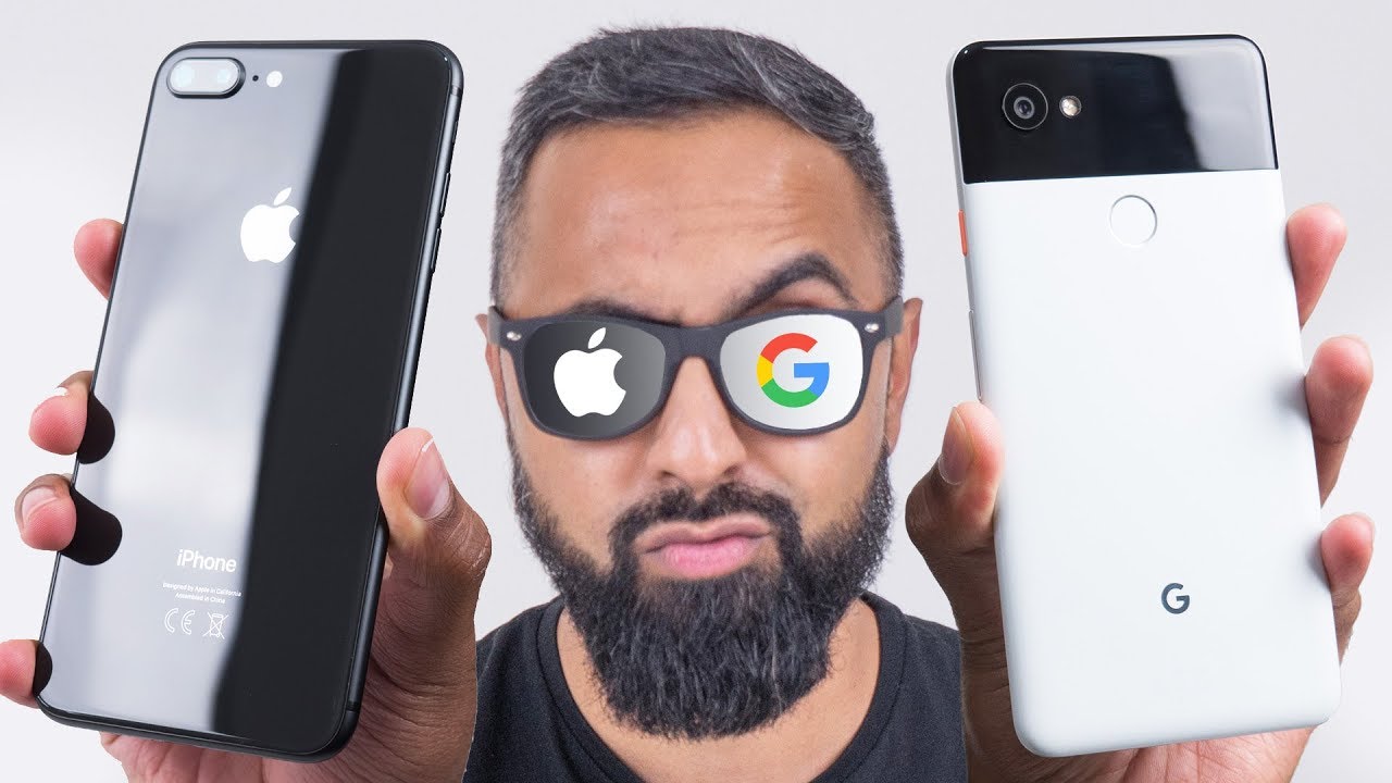 Google Pixel 2 XL vs iPhone 8 Plus