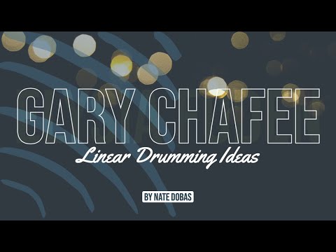 Gary Chaffee Linear Drumming Ideas | Nate Dobas | DobasDrums | Drums Musical Instrument