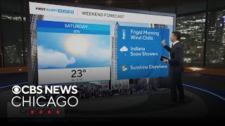 Chicago weather: frigid morning windchills