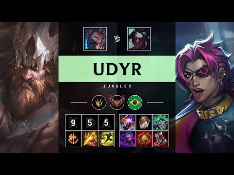 Udyr Jungle vs Kayn - BR Grandmaster Patch 25.17