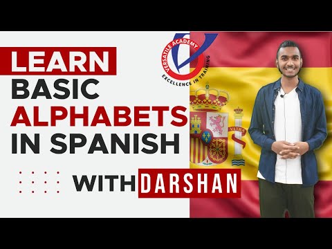 Learn The Basic Spanish alphabets | Quick and Easy | Darshan | Versatile Academy Nashik