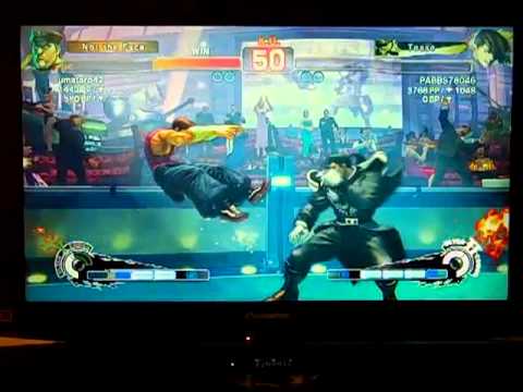 SSF4 AE - umataro42 vs PABBS78046 059 (Bison vs Yang)