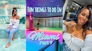 #9. FUN THINGS TO DO IN MIAMI FLORIDA | BASEMENT MIAMI + ICA MIAMI MUSEUM + THE SALTY DONUT ⛸🎳🍕🍩