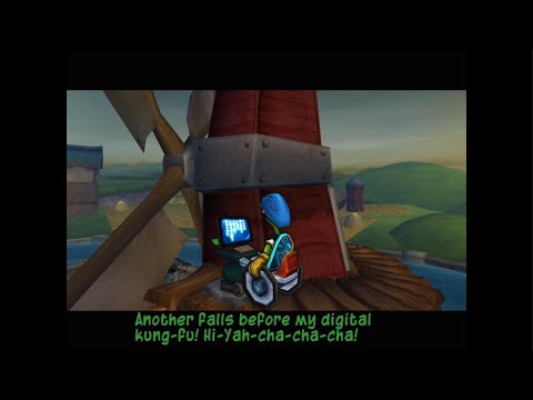 Sly 3 Honor Among Thieves Mission 26 Windmill Firewall (No Damage No Power Ups)