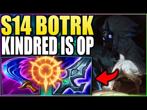 SEASON 14 BOTRK RUSH KINDRED IS GOD TIER! (BLADE OF THE RUINED KING IS OP ON KINDRED!)