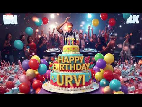 Happy Birthday Urvi | New Birthday Song | Special Birthday Song | Celebration Birthday Song