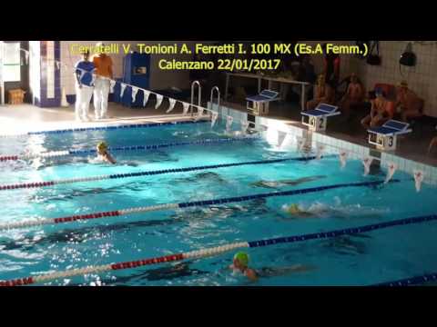 Cerratelli V. Tonioni A. Ferretti I. 100 MX (Es. A Femm.) - Calenzano 22/01/2017