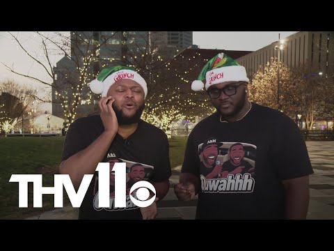 Duo from St. Louis goes viral for Christmas - YouTube
