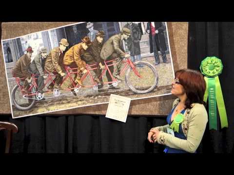 Lea McComas Talks About Her Award-Winning Quilt - Bike Boys