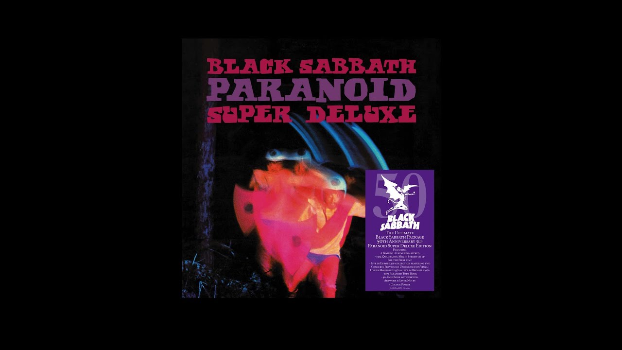 BLACK SABBATH 50TH ANNIVERSARY â€˜PARANOID' VINYL DELXUE EDITION - YouTube