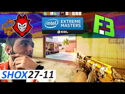 shox 27-11 POV / G2 vs. FlipSid3 / Cache / CS:GO IEM Katowice 2017 EU Closed Qualifier