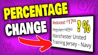 How To Do Percentage Change - Maths Level 2 Functional Skills