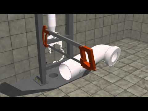 Bâti-support universel BCU Verso 350 avec plaque de commande