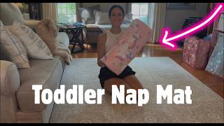 REVIEW- Toddler Sleeping Mat with Pillow and Blanket