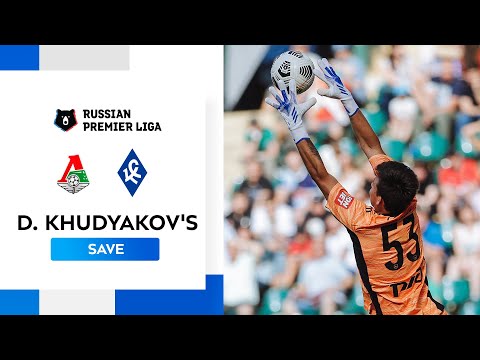 Khudyakov's Save in the Game Against Krylia Sovetov