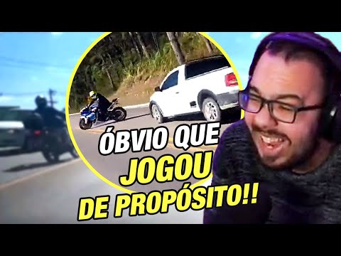 LUDGERO REAGE AO SUSTOS DE MOTO 129 DO XRACING - Cortes do Ludgero