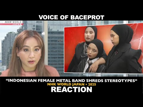 Reaction: Voice of Baceprot, "Indonesian female metal band shreds stereotypes" (NHK World Japan)