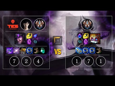 TES knight Syndra vs Heimerdinger Top - KR Challenger Patch 10.11