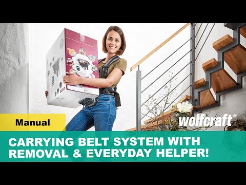 Heavy Lifting Hack! Genius Carrying Belt System - No More Back Strain!