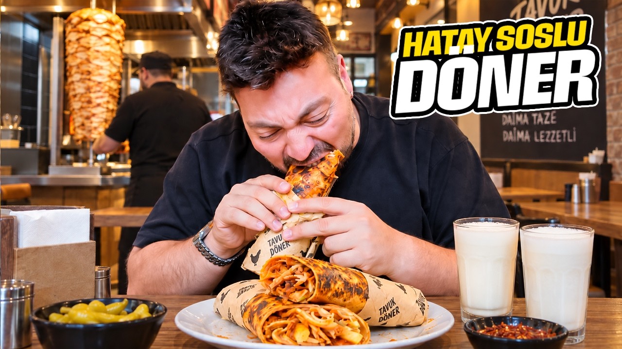 HATAY SOSLU DÖNERİ EFSANE YAPAN MEKANLAR!